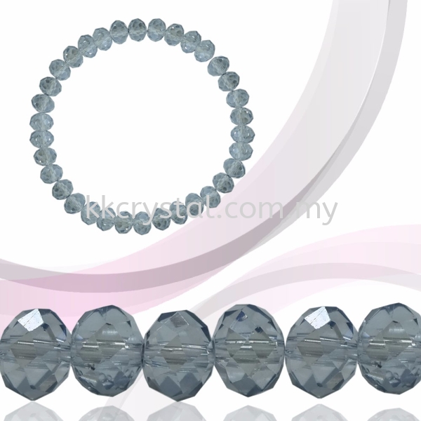 Crystal China, Donut 8mm, B117 Denim Blue AB Donut 08mm Beads Kuala Lumpur (KL), Malaysia, Selangor, Klang, Kepong Wholesaler, Supplier, Supply, Supplies | K&K Crystal Sdn Bhd