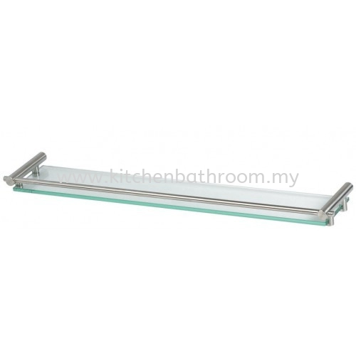 LINEQ (88) SERIES GLASS SHELF 8813-500MM / TR-BA-GS-01000-ST