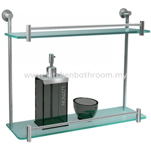 RUBEN SERIES GLASS SHELF RB10111 / TR-BA-GS-03005-CH