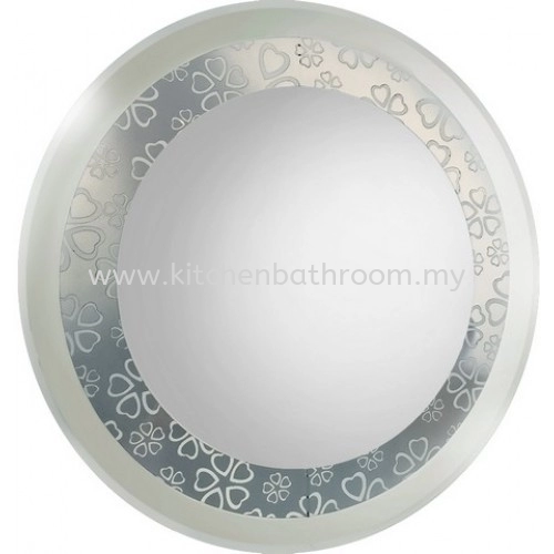 ROUND CRYSTAL MIRROR M4590 / TR-BA-MR-01231