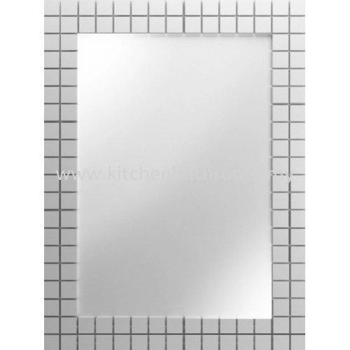 SQUARE CRYSTAL MIRROR M4582 / TR-BA-MR-01223