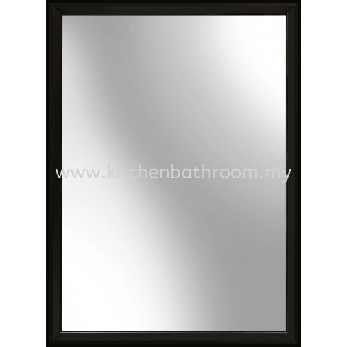 MIRROR WITH BLACK STAINLESS STEEL FRAME M4102 / TR-BA-MR-08617-BK