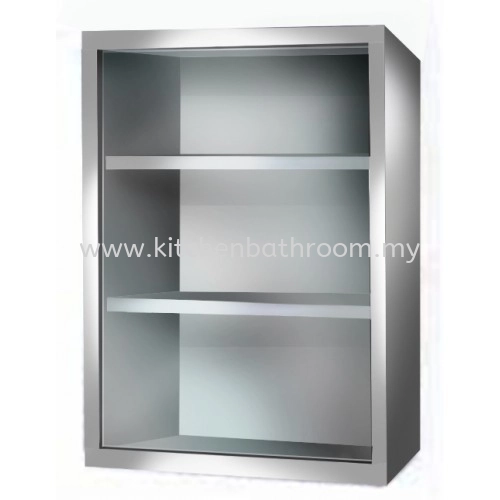 STAINLESS STEEL CABINET WITH FROSTED GLASS M7001 / TR-BA-MC-01245-PL