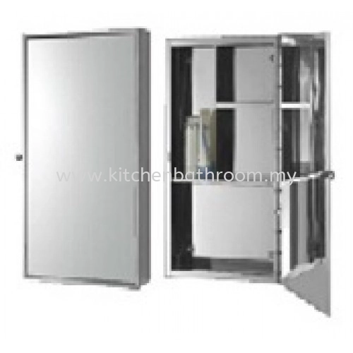 STAINLESS STEEL MIRROR CABINET JG1033 / TR-BA-MC-07707-PL