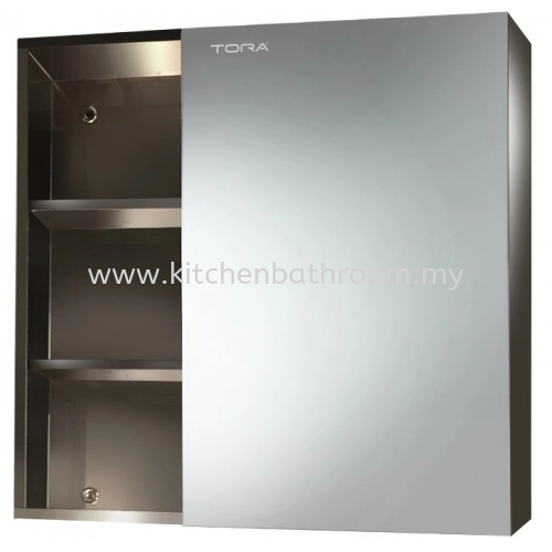 STAINLESS STEEL MIRROR CABINET M6124 / TR-BA-MC-01233-PL