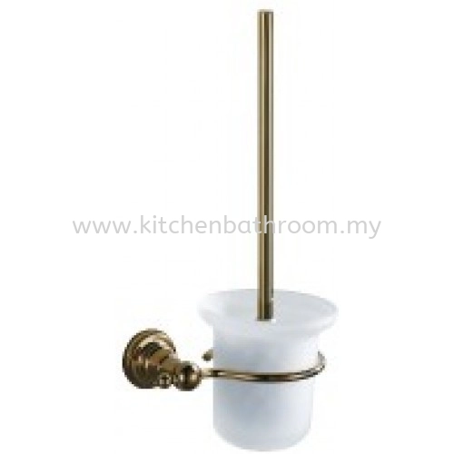 ANTIQUE BRASS SERIES TOILET BRUSH HOLDER AB10310 / TR-BA-TBH-01045-AB