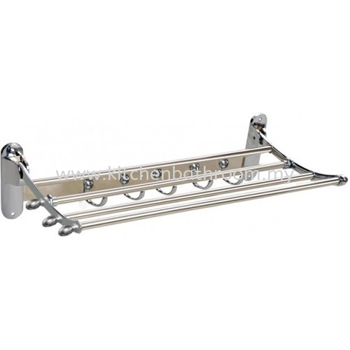 FOLDABLE TOWEL RACK M22 / TR-BA-TR-01202-CH