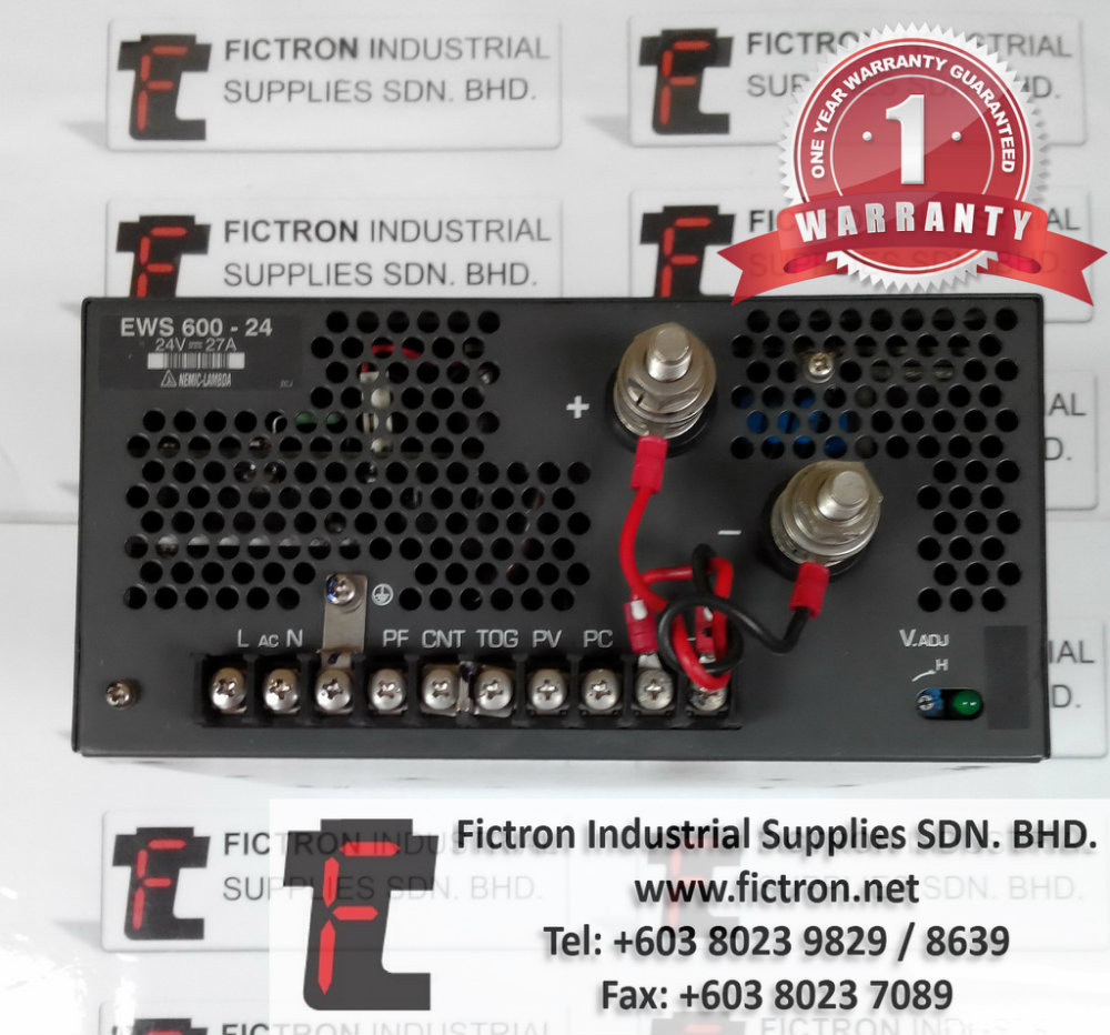 EWS600-24 EWS60024 LAMBDA POWER SUPPLY UNIT REPAIR SERVICE IN MALAYSIA 12 MONTHS WARRANTY