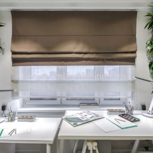 toso-japanesedouble-twins--roman-shade-detachable-tape-easy-remove-blinds-one-touch-system 1