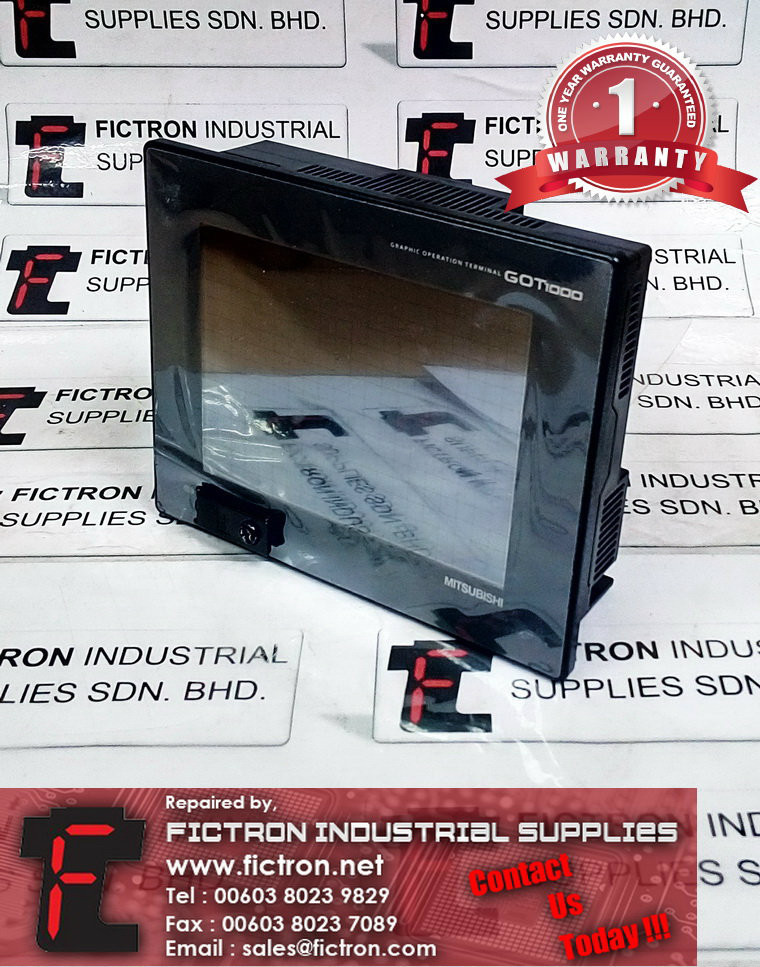 GT1155-QSBD GT1155QSBD MITSUBISHI GRAPHIC OPERATION TERMINAL HMI REPAIR IN MALAYSIA 12 MONTHS WARRANTY