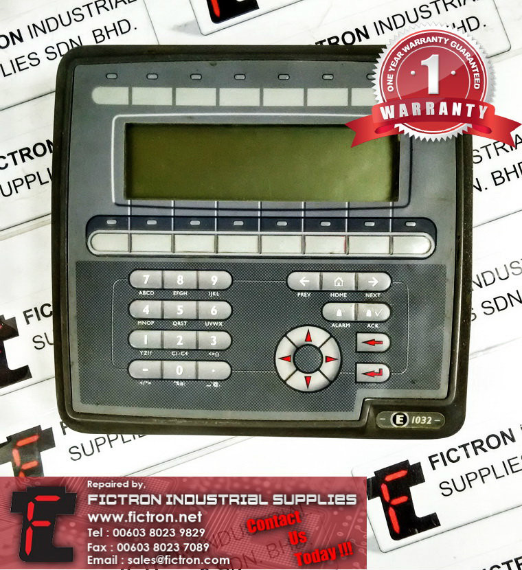 E1032 MITSUBISHI E1000 SERIES HMI REPAIR SERVICE IN MALAYSIA 12 MONTHS WARRANTY