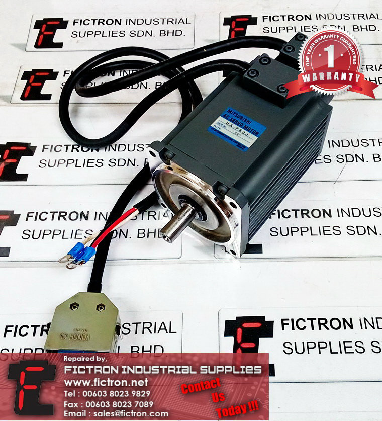 HA-FE33 HAFE33 MITSUBISHI AC SERVO MOTOR REPAIR SERVICE IN MALAYSIA 12 MONTHS WARRANTY
