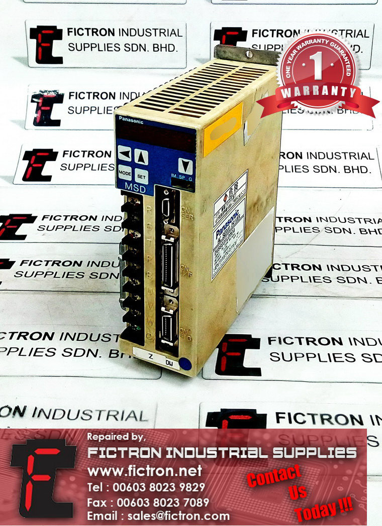 DV88031LDM04 PANASONIC AC SERVO DRIVE REPAIR SERVICE IN MALAYSIA 12 MONTHS WARRANTY