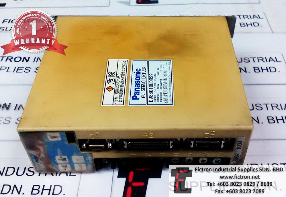 DV88010LDMS2 PANASONIC AC SERVO DRIVE REPAIR SERVICE IN MALAYSIA 12 MONTHS WARRANTY