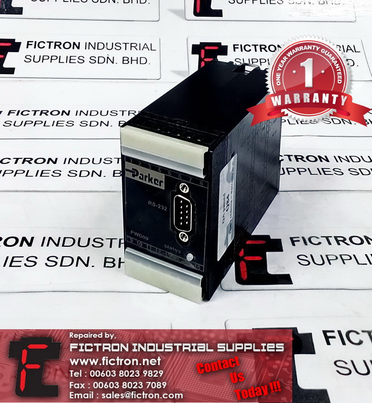 PWD00A-400 PWD00A400 PARKER E-MODULE DRIVE REPAIR SERVICE IN MALAYSIA 12 MONTHS WARRANTY