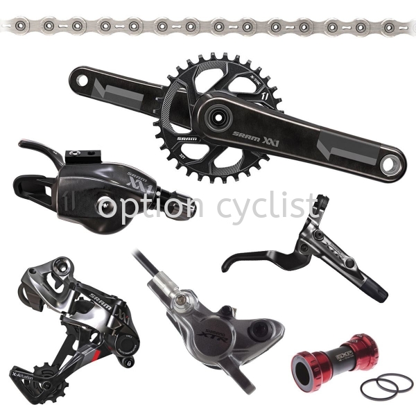 XX1 GROUPSET MTB SERIES SRAM Kedah, Malaysia, Sungai Petani Bicycle, Supplier, Supply, Shop | Option Cyclist