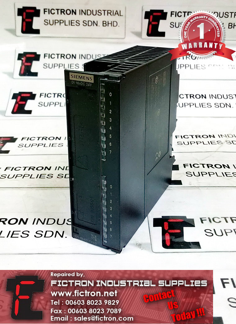 6ES7321-1BH02-0AA0 6ES73211BH020AA0 SIEMENS PLC REPAIR SERVICE IN MALAYSIA 12 MONTHS WARRANTY