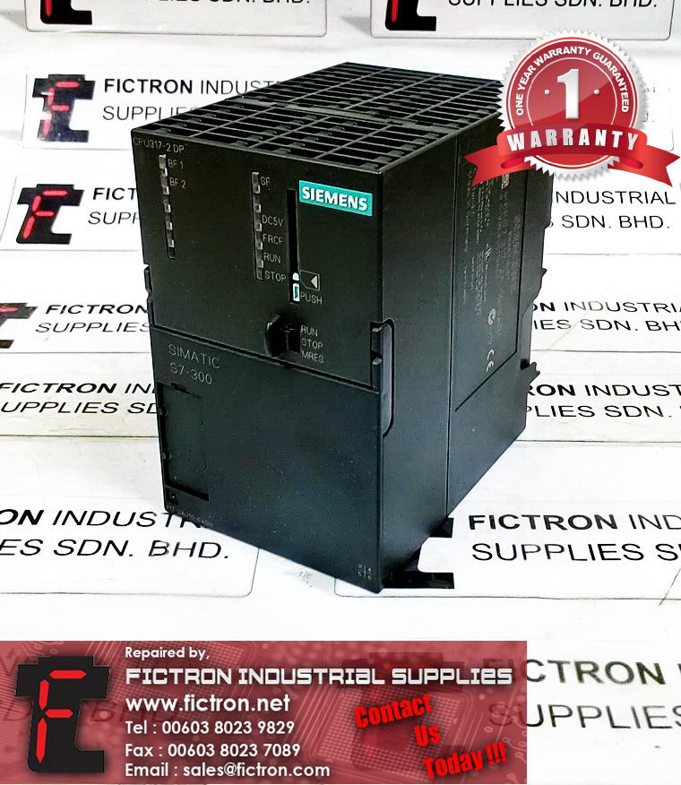6ES7317-2AJ10-0AB0 6ES73172AJ100AB0 SIEMENS PLC REPAIR SERVICE IN MALAYSIA 12 MONTHS WARRANTY