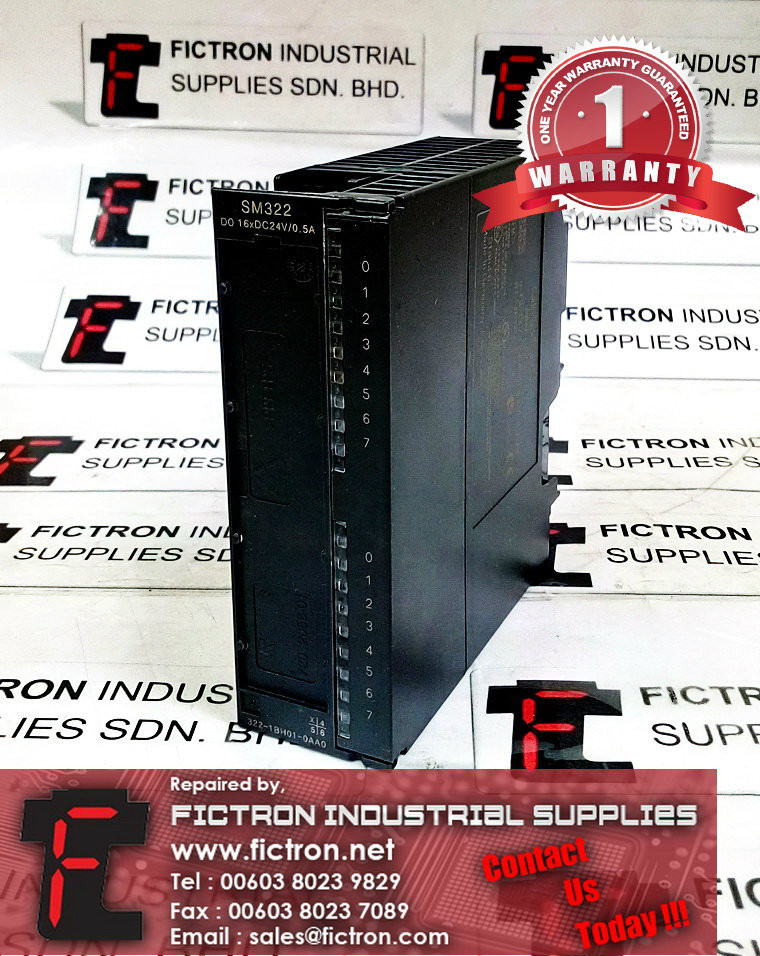 6ES7322-1BH01-0AA0 6ES73221BH010AA0 SIEMENS PLC REPAIR SERVICE IN MALAYSIA 12 MONTHS WARRANTY
