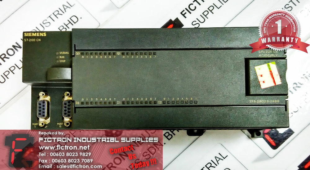 6ES7216-2BD23-0XB8 6ES72162BD230XB8 SIEMENS PLC CPU REPAIR SERVICE IN MALAYSIA 12 MONTHS WARRANTY
