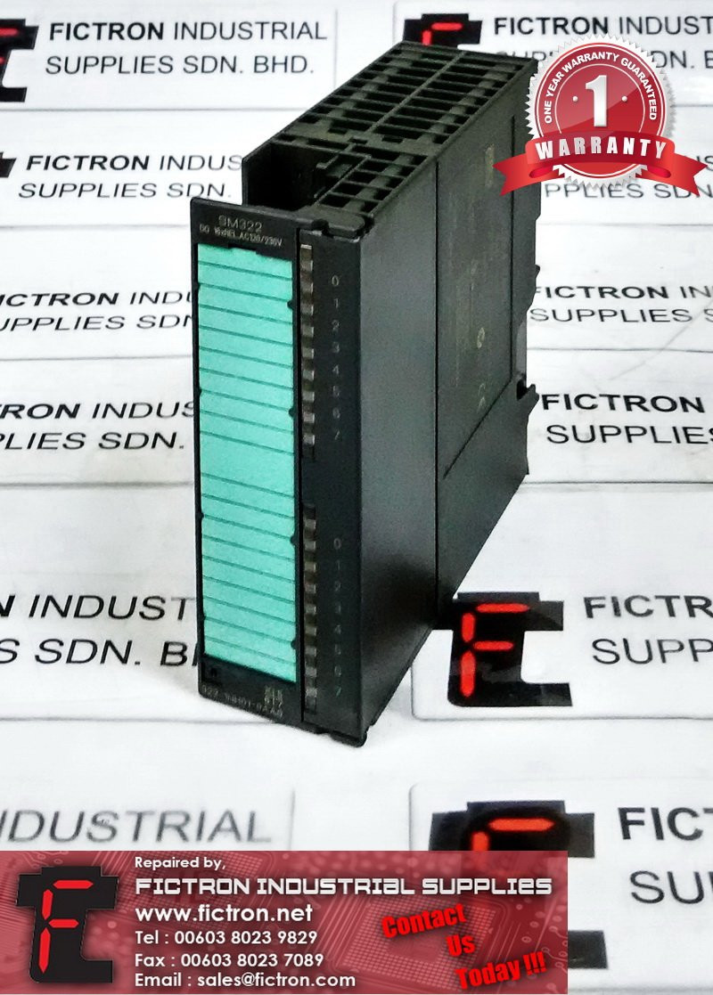 6ES7322-1HH01-0AA0 6ES73221HH010AA0 SIEMENS PLC REPAIR SERVICE IN MALAYSIA 12 MONTHS WARRANTY