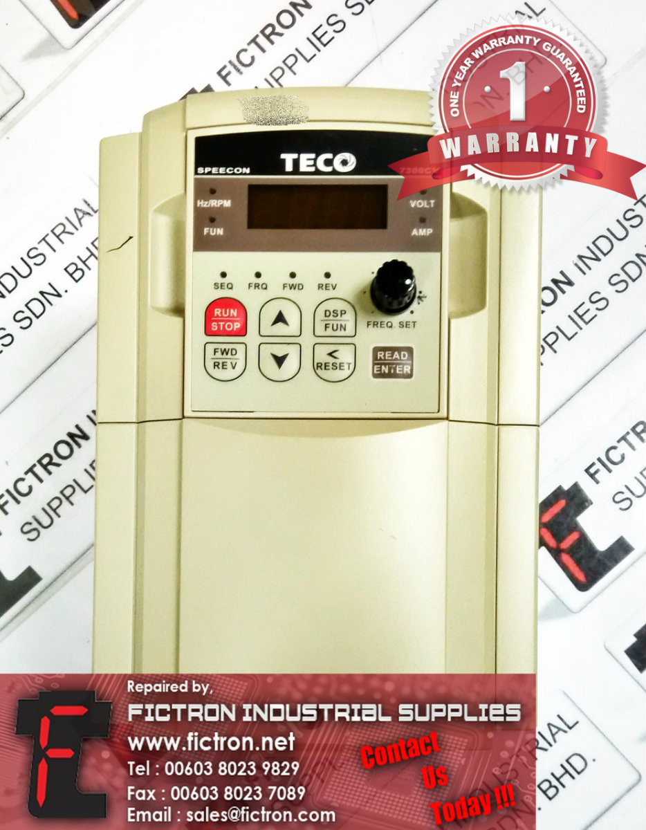 JNTHBCBA0003BE-U JNTHBCBA0003BEU TECO INVERTER REPAIR SERVICE IN MALAYSIA 12 MONTHS WARRANTY