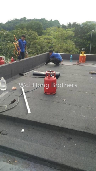 Touch on membrane waterproofing services Torch on membrane waterproofing Selangor, Malaysia, Johor Bahru (JB), Kuala Lumpur (KL), Perak, Penang Services, Contractor, Specialist | Wai Hong Brothers Sdn Bhd