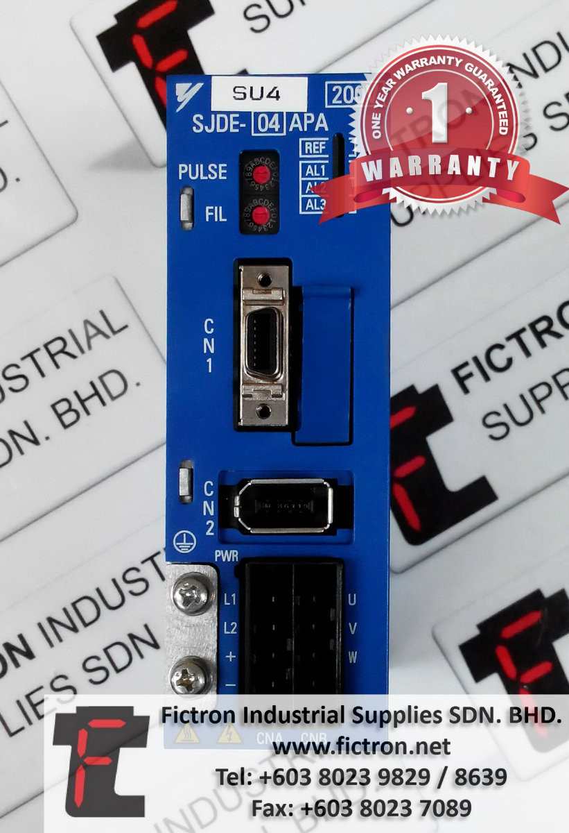 SJDE-04APA SJDE04APA YASKAWA SERVOPACK AC SERVO DRIVE REPAIR SERVICE IN MALAYSIA SINGAPORE INDONESIA 12 MONTHS WARRANTY