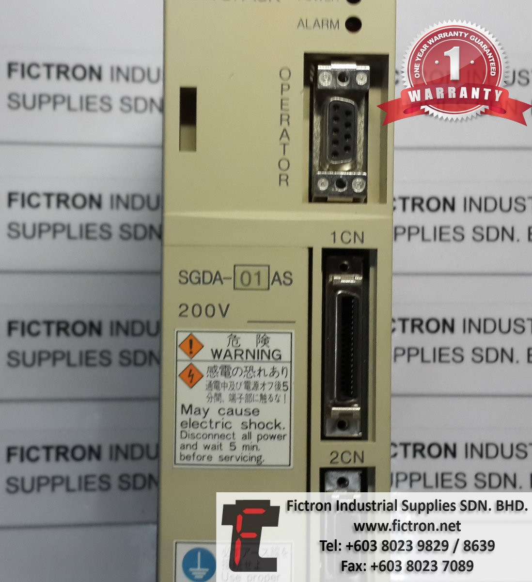 SGDA-01AS SGDA01AS YASKAWA SERVOPACK AC SERVO DRIVE REPAIR SERVICE IN MALAYSIA SINGAPORE INDONESIA 12 MONTHS WARRANTY