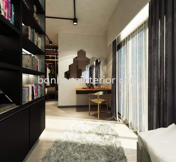 Bedroom INTERIOR DESIGN Interior Design Johor Bahru (JB), Johor, Skudai Service, Renovation, Construction | Ban Heng Interior Design Sdn Bhd