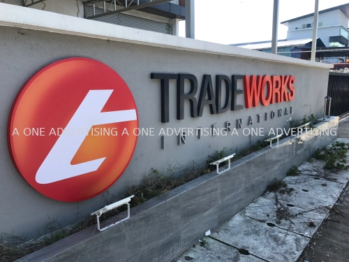 *Tradeworks At Klang* Box Up Lettering