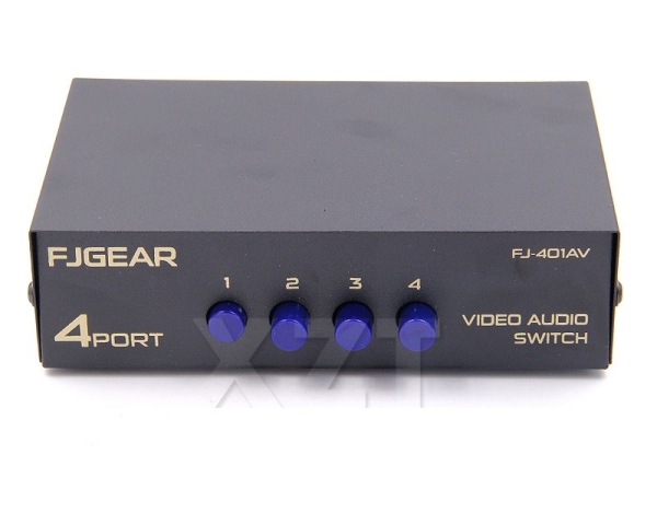 Video Audio Switch (FJ-4O1AV) Audio Video Device Selangor, Malaysia, Kuala Lumpur (KL), Shah Alam Supplier, Suppliers, Supply, Supplies | SPK-KTV