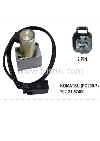 X-SMPSV-702-21-57400 MAIN PUMP SOLENOID VALVE EXCAVATOR PARTS Selangor, Malaysia, Kuala Lumpur (KL), Batu Caves Supplier, Suppliers, Supply, Supplies | BT Hydraulic & Hardware Sdn Bhd