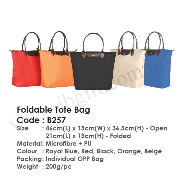 Foldable Tote Bag B257 Others Bag Bag Johor Bahru (JB), Malaysia