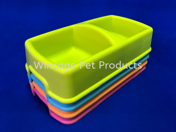 B-16004 Twin Square Bowl Accessories Selangor, Malaysia, Kuala Lumpur (KL), Sungai Buloh Pet, Supplier, Supply, Supplies | Wincage Pet Products Sdn Bhd