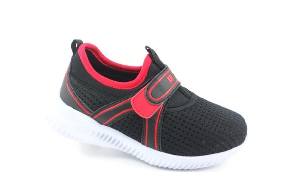 J34-3260 (Black/Red) RM39.90 Sport Shoes JJ Mastini Children Malaysia, Selangor, Kuala Lumpur (KL), Balakong Supplier, Suppliers, Supply, Supplies | JJ Mastini Sdn Bhd