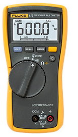 	  Digital Multimeters: Fluke 113 Utility Multimeter Multimeters Fluke Singapore Distributor, Supplier, Supply, Supplies | Mobicon-Remote Electronic Pte Ltd