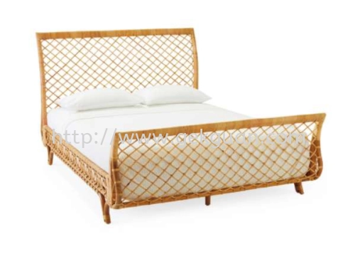 RDB 013 - RATTAN SLEEPING BED 