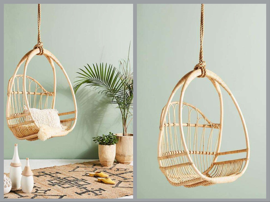 HC 019 - RATTAN HANGING CHAIR