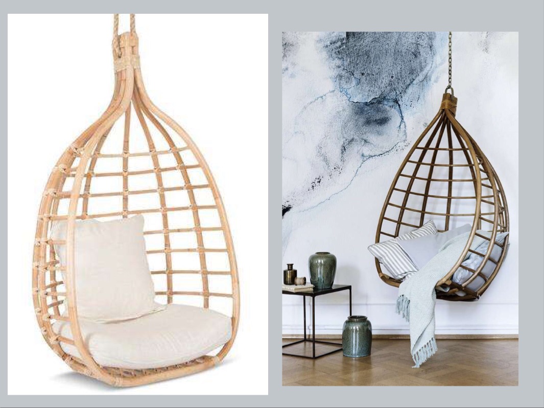 HC 020 - RATTAN HANGING CHAIR
