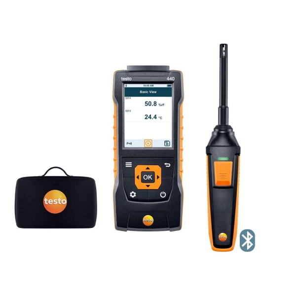 testo 440 | Humidity Kit with Bluetooth Hygrometers Humidity / Moisture Testo Kuala Lumpur (KL), Malaysia, Selangor, Sunway Velocity Supplier, Suppliers, Supply, Supplies | Muser Apac Sdn Bhd