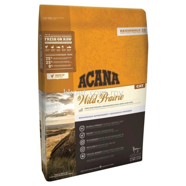 Acana Wild Prairie Cat & Kitten Acana Cat Food Kuala Lumpur (KL), Malaysia, Selangor, Setapak, Sungai Buloh, Gombak Supplier, Retailer, Supply, Supplies | KK Evrim Sdn Bhd