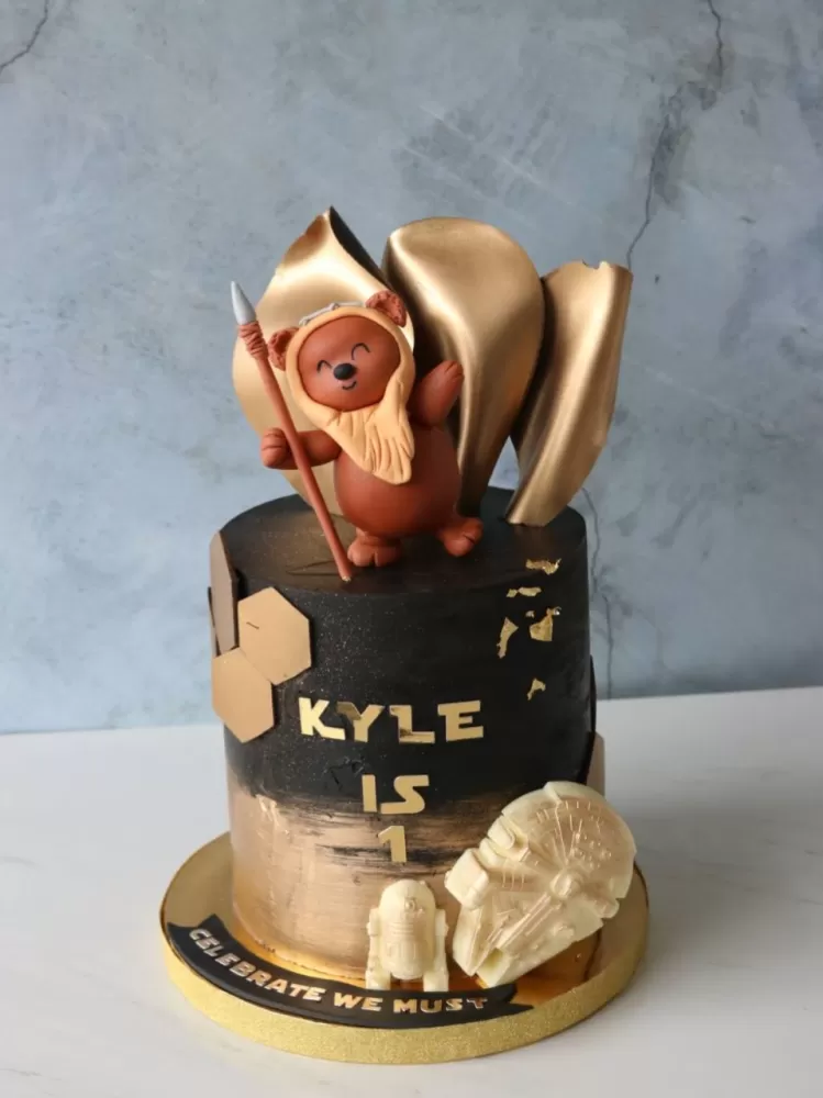 Star Wars Baby Cake