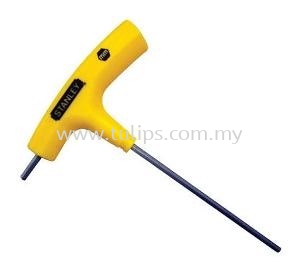 2-Way T-handle Ball-point Hex Key-Yellow Stanley Fastening Tools Penang, Malaysia, Penang Street Supplier, Suppliers, Supply, Supplies | Chew Kok Huat & Son Sdn Bhd