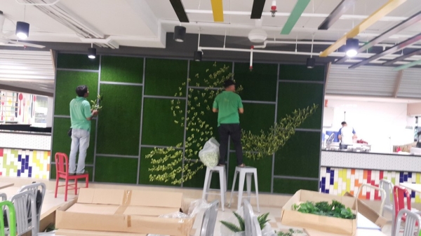  Office Green Wall Service Interior Landscaping Ideas Selangor, Malaysia, Kuala Lumpur (KL), Subang Jaya Services | Floral-s Enterprise