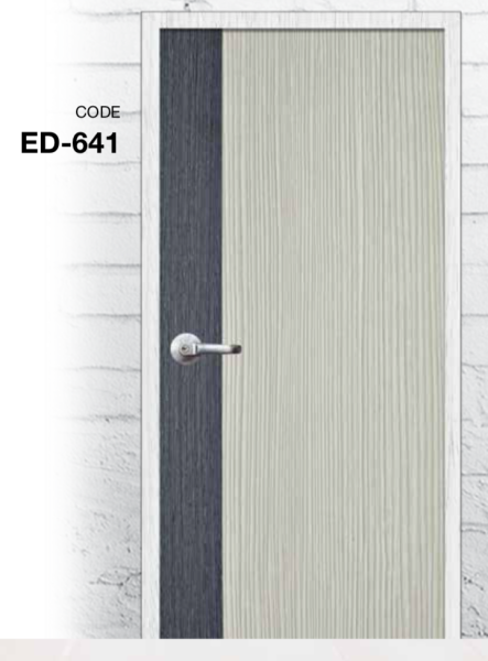 ED-641 Design Door Singapore Supplier, Installation | S & K Solid Wood Doors