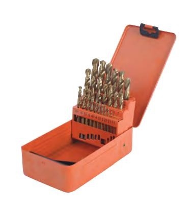 25 pcs HSS Ti Coated Stub Drills Set (S133013) HSS Ground Thread Tap, T-Handle Ratchet Tap Wrench, Cobalt Stub Drills Drilling Tools Handtools Malaysia, Selangor, Kuala Lumpur (KL), Singapore, Shah Alam Supplier, Supply | Dou Yee Enterprises (M) Sdn Bhd