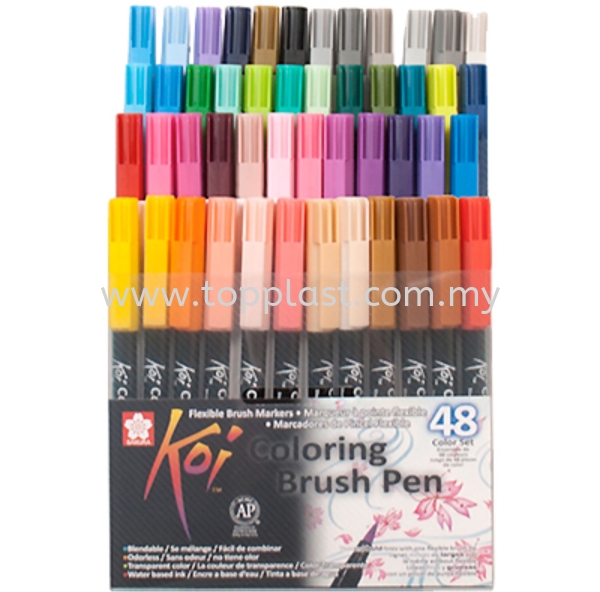 Koi Coloring Brush Pen Sakura Products Penang, Malaysia Supplier, Manufacturer, Supply, Supplies | Top Plast Enterprise