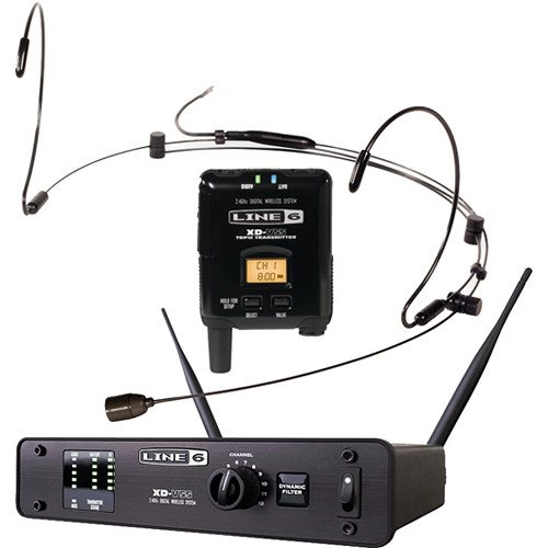 Line 6 XD-V55H Digital Wireless System with Bodypack Transmitter & Headset Microphone