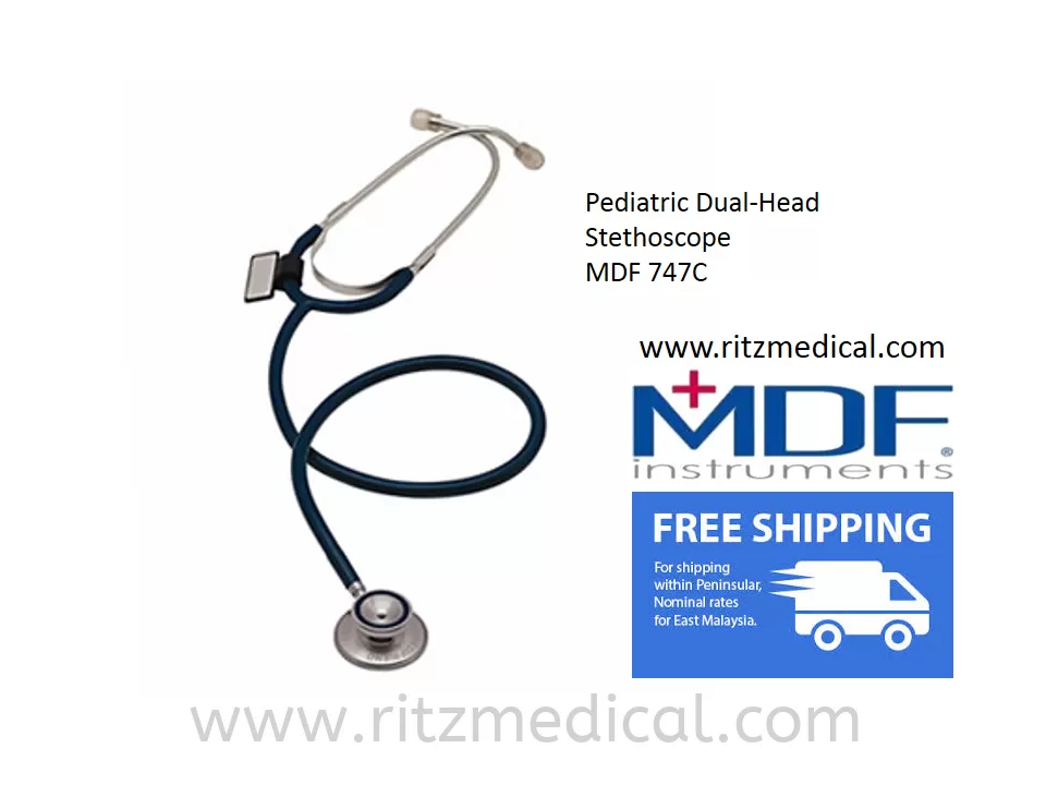 Stethoscope Pediatric Dual-Head MDF 747C Malaysia, Selangor, Kuala Lumpur  (KL), Petaling Jaya (PJ) Supplier, Seller, Retailer | Ritz Medical Sdn Bhd